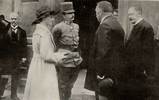 Император Карл и императрица Зита с лидерами венгров