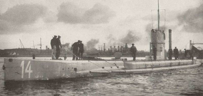 Германская подводная лодка U-14