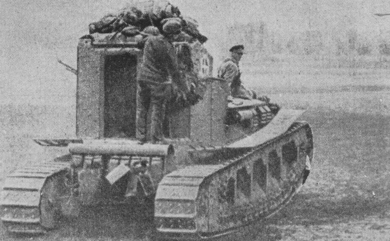 Британский танк, 1918