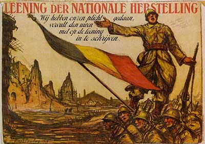 Плакат Бельгия
