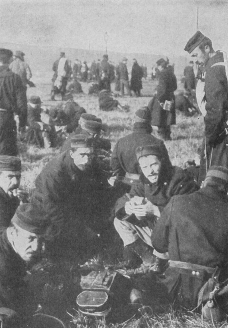 Бельгийские солдаты после падения Антверпена