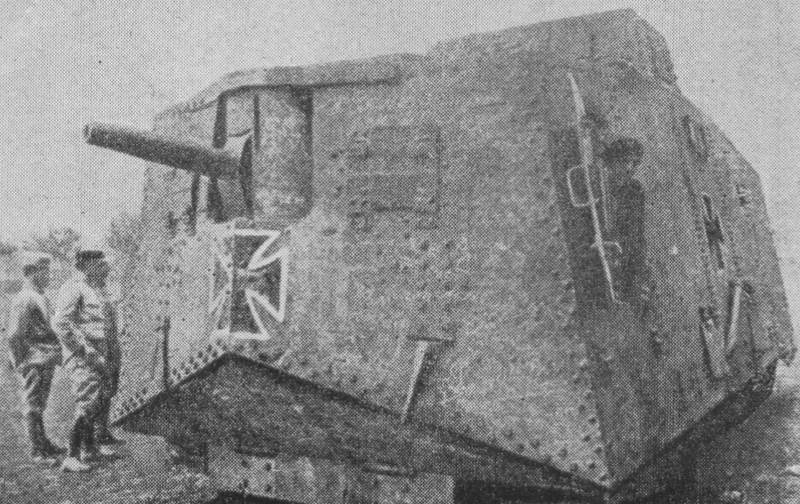 Германский танк, 1918